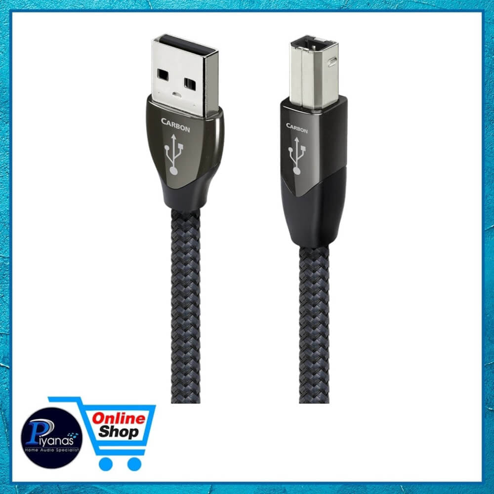 สาย USB AUDIOQUEST : USB-CARBON (A TO B) (0.75M)_2
